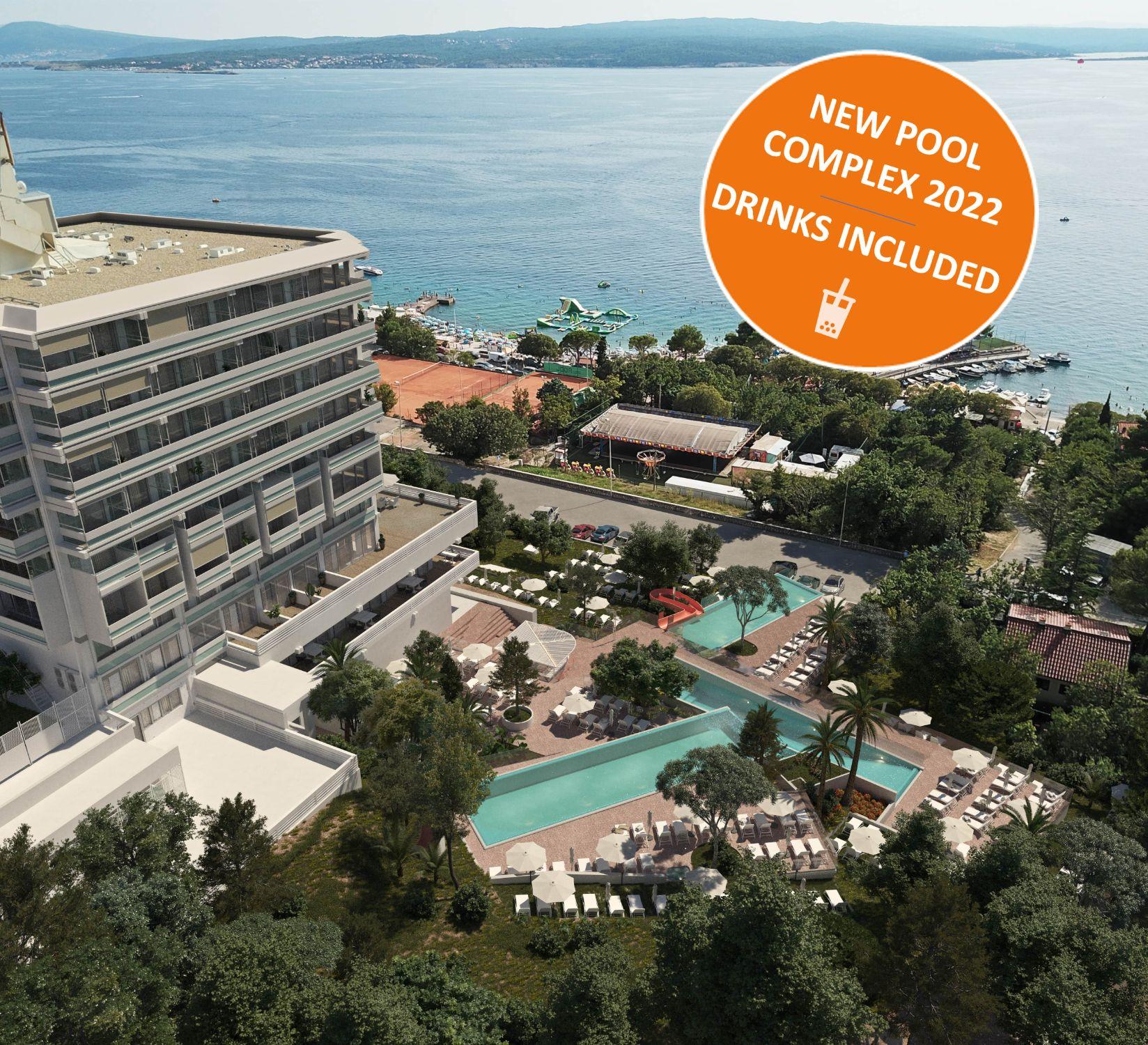 Hotel Omorika Crikvenica Exterior foto